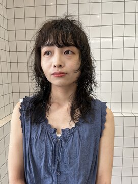 スタニング 渋谷(STUNNING.) 癖毛風ウルフパーマ