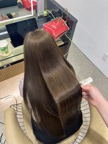 e.m.a プレミアムビューティーサロン 栄駅店(e.m.a PREMIUM BEAUTY SALON)&nbsp;ダブルカラーで作るオリーブベージュ