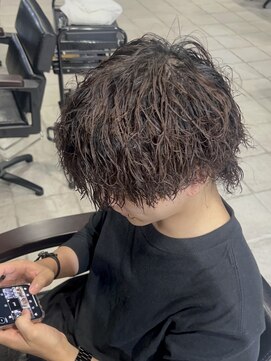 アウル 心斎橋(owl) ツイストスパイラルパーマ/ウルフ/マッシュウルフ/メンズパーマ