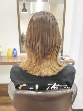 アルバ ヘアリゾート(ALBA) 【ALBAさわ】くびれロングボブ