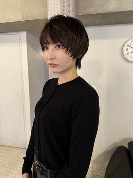 シセイ 青山(SHISEI) ショートウルフ/マッシュウルフ/ショートヘア