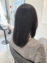 コニー アンド リリー(conne&riri)&nbsp;【お客様スタイル】ダークアッシュブラウン×ミディアムヘア