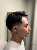 スパイキーショート/スペインカール<理容室>[メンズ/床屋/神田]