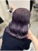 ラベンダーグレージュ/ディープパープル/イメチェンヘアスタイル