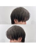ショートウルフとセクションカラー