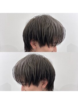 デフリミテッド 浦和店(DEF - LIMITED) ショートウルフとセクションカラー