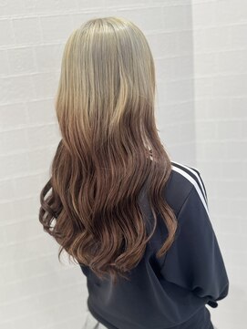 ハーツヘアーズ 五日市店(HEARTS hair's) ワンブリーチ　ルーツカラー