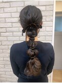 ローポニーアレンジ