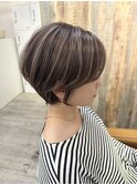 20代/30代/40代/50代/小顔/ボブルフ/ショート/ハイライト