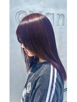 シアン(cyan)&nbsp;艶感たっぷりチェリーブラウンカラー