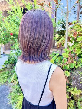 美容室 ルチア ハワイ(Luccica HAWAII) くびれミディアム/ラベンダー