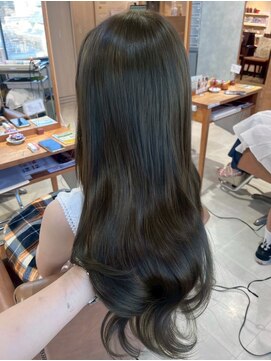 アンククロス 表参道(ANKH CROSS) カラーエクステ/ナチュラル/グレージュ