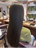 髪質改善ストレート