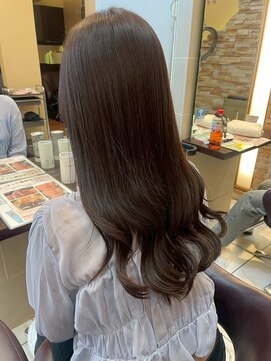 ルページ 千葉(lpage) 髪質改善/顔周りレイヤーカット/グレージュ[千葉/千葉駅]