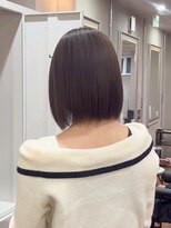 ヘアプレイスソル (HAIR PLACE SoL)&nbsp;ボブカット/ダークブラウン/艶髪