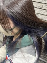 ヘアリゾート粋 ドゥオ 新宿南口店(dua)&nbsp;ブリーチ/ダブルカラー/パープル