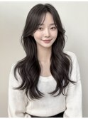 韓国レイヤー/酸性ストレート/トリートメント/髪質改善/カラー