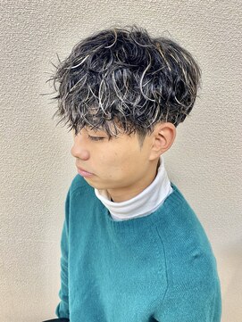 ギブ 豊田市駅店(GIVE) ツイストスパイラルパーマツイストパーマメンズマッシュパーマ