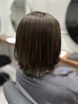 イルダバイグラッシー センター北(iluda by glassi)&nbsp;外ハネボブ×透明感カラー【中村隆寛】