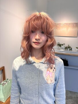 フェブミエル(fev miel) ホワイトピンクベージュ