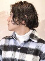 スパイス SPYS&nbsp;大人メンズミディアムパーマ／ハイライトパーマ