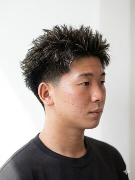 ECLART men.仙台店/バーバー/メンズサロン/メンズパーマ/眉毛【7月9日OPEN（予定）】 仙台　スパイキーショート　ルーズショート　テーパーフェード