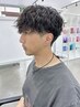 【中西(谷内)由里香限定】メンズパーマ+カット