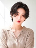 ルービック なかもず(Rubik's)&nbsp;大人可愛いナチュラルボブ×韓国風センターパート