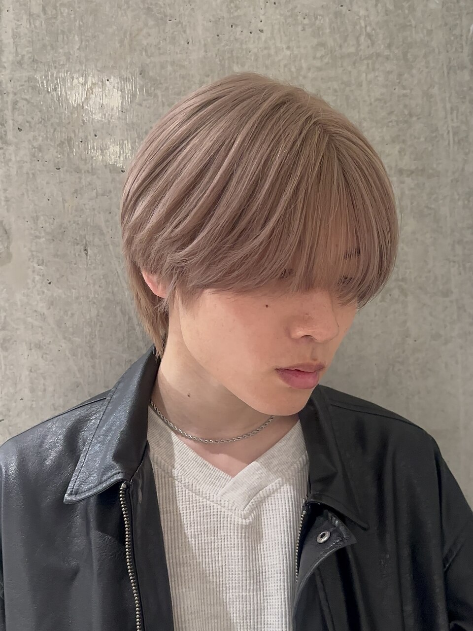 ミルクティーベージュ：L229445816｜モニカ(MONIQA)のヘアスタイル