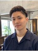 Men's/ベリーショート/ソフトモヒカン/ダークブラウン