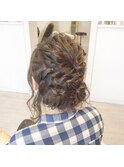 結婚式&二次会 ヘアアレンジ