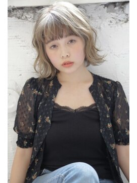 リスタバイネオリーブ 浅草(Re:sta by neolive) ハイトーンパーマスタイル