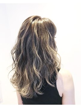 ハビット (habitt) 【habitt】こなれ感UP★ナチュラル系ハイライトグラデーション