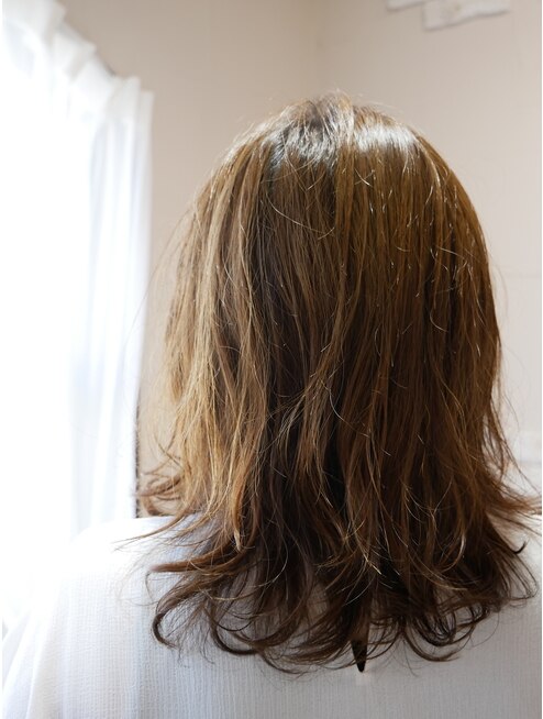 硬い髪質だから改善デジタルパーマ L037869295 ヘアー メイクモロー