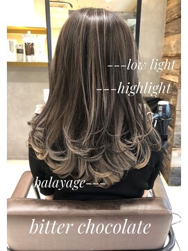 トルネード(TORNADO) オンブレハイライトバレイヤージュ