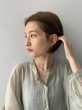 フィルムス 田町芝浦(FILMS) 黒髪/クラゲヘアー/オリーブグレー/小顔/ココアベージュ/田町