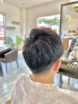 オレンジ(orange)&nbsp;【orange大分賀来】大人男子メンズツーブロックマッシュスタイル