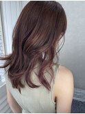 (大人気くびれヘアー)バイオレットピンク