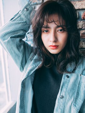 ヘアサロン レア 高崎(Lea) ウェーブセミロング