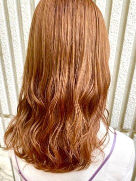 ネオリーブカップ 町田店(Neolive capu) 暖色カラー * オレンジブラウン【町田駅 くびれヘア】