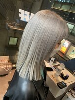 ラフ 難波店(LAFF)&nbsp;#黒髪#ボブルフ#ネビージュ#小顔#ワンレン