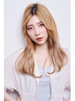 ユニックス Mark Is みなとみらい店(UNIX) 【UNIXみなとみらい】ハイトーンレイヤーロング#ケアブリーチ