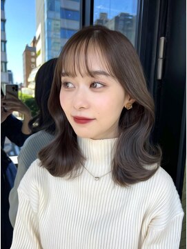 アマトウキョウ 表参道(AMA TOKYO) 【川角綾花】20代30代40代◎小顔レイヤースタイル