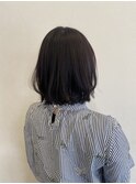 あご下ボブ×ラベンダーアッシュ◎20代30代40代50代