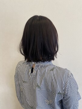 リアン 長久手店(Rian) あご下ボブ×ラベンダーアッシュ◎20代30代40代50代