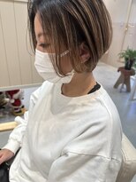 シダ(sida SAIIN)&nbsp;20代 30代 透明感立体感のあるハイライト