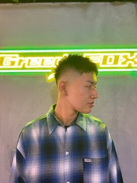 グリーディーフォックス 代々木(Greedy FOX) アップバング/ツーブロックマッシュ/束感/波巻き[シェービング]
