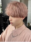 ベージュピンク/ハイトーンマッシュ/ホワイトピンク