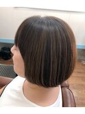 ハイライトボブスタイル