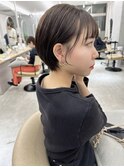 マッシュショート「前髪/縮毛矯正/髪質改善/インナーカラー」